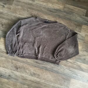 American Eagle Cozy Brown Women's Sweater